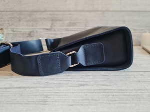 Fashion <b>Men</b> Square Small Crossbody Leather Flap Wearable Wallet Sports Casual <b>Messenger</b> <b>Bags</b> LCS-0020 - Product Image 5