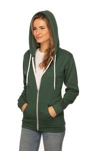 Sudaderas unisex de polialgodón con cremallera completa - Product Image 6