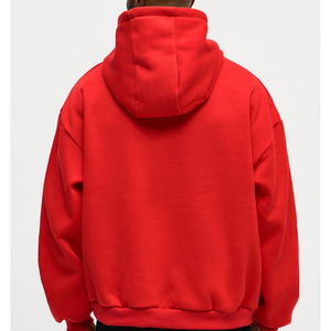 Sweat à capuche en molleton lourd en coton surdimensionné pour homme avec logo personnalisé OEM 485 GSM Vêtements de rue décontractés Vêtements d'hiver Sweat à capuche en gros - Product Image 2