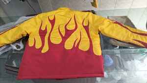 Blouson matelassé vintage en laine personnalisable avec logo brodé, capuche et motif patchwork 3D, service ODM/OEM disponible, taille XS pour l'hiver - Product Image 6