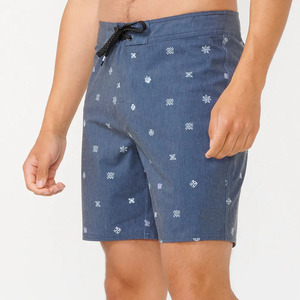 Shorts de bain pour hommes personnalisés, boardshorts, dernier design, shorts de plage recyclés avec style décontracté, méthode de tissage, impression par sublimation - Product Image 6