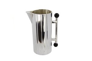 Jarra de Acero Inoxidable Plateada Sheffield, Colección Familia Real, Diseño Tradicional, Portátil, para Mesa, Uso en Interiores - Product Image 1