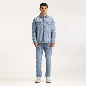 Nardon Apparel Haute Qualité 100% Coton Personnalisable Veste Denim d'Hiver Vintage pour Hommes-Vente en Gros - Product Image 3