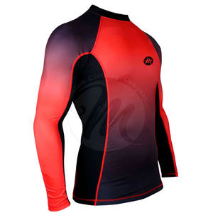 Top Qualité MMA Rash Guard Spandex Polyester MMA Rash Guard Nouvelle Arrivée MMA Rash Guard - Product Image 3