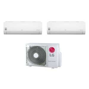 Climatiseur Inverter Double Split Intelligent WiFi LG Libero 12000+12000 BTU R32 MU3R19 A+++ à Fréquence Variable Économe en Énergie - Product Image 1