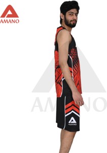 Ensemble d'uniformes de basket-ball Offre Spéciale en gros les plus vendus personnalisables avec votre propre logo ensembles respirants en bas quantité minimale de commande Amano Sports - Product Image 2