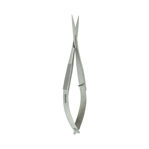 Ciseaux à ressort pour la beauté des sourcils, pour droitiers, manucure, pointe droite, acier inoxydable, qualité supérieure, durable, écologique - Product Image 2