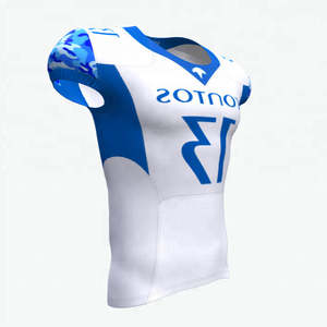 Maillot d'entraînement de football américain professionnel Broderie personnalisée Logo Hommes Équipe et club Maillot de football cousu - Product Image 1