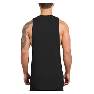 Camiseta de Tirantes para Hombre, Nueva, de Alta Calidad, Superventas, Color Sólido, 100% Algodón, Tejido Jersey Sencillo, Transpirable, Ecológica, para Verano - Product Image 2