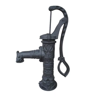 Pompe à eau manuelle en fonte Pompe à eau manuelle antique