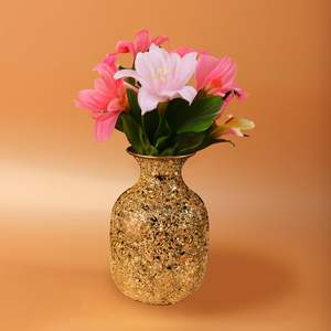 Florero de Acrílico y Aluminio, Floreros Modernos Minimalistas para Decoración del Hogar, Oficina, Cafetería y Centros de Mesa para Fiestas - Product Image 4