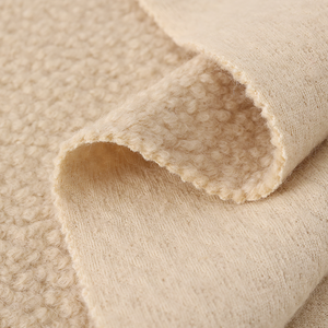 Популярная трикотажная Мягкая шерстяная твидовая ткань, тренчкот, камвольная полиэфирная шерстяная ткань из Китая - Product Image 4