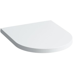Tapa de inodoro con cierre suave Laufen con funda extraíble, color blanco - Product Image 1