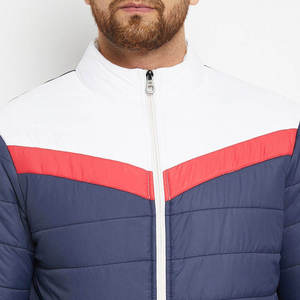 Men's Winter Puffer Jacket with Cozy Collar Breathable Reversible Bubble <b>Fabric</b> Hooded Down-Filled Coated FeaturesDDP Shipping - Product Image 2