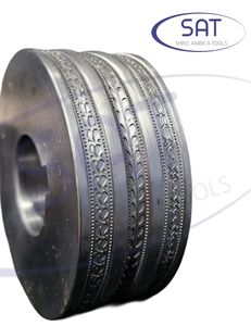 Molde de herramienta de grabado de patrón de troquel de rodillo de acero inoxidable Premium SAT, diseño de joyería múltiple para fabricación de brazaletes de pulsera Tayikistán - Product Image 4