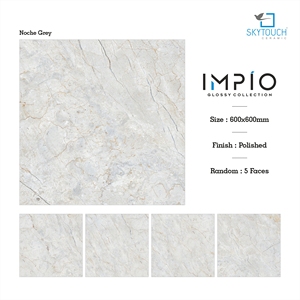 Baldosas de cerámica para revestimiento exterior e interior, diseño del fabricante y productor indio, 600x600 - Product Image 2