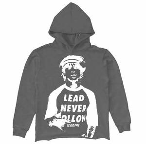 Manufacturer Premium Unisex Winter <b>Hoodies</b> Screen Printed Streetwear Hip Hop Distressed Vintage Washed Cropped Raw Hem Hoodie - Product Image 4