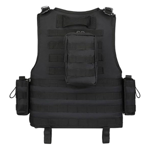 Chaleco de lona personalizado transpirable impermeable sólido para hombres sin mangas de moda para actividades al aire libre - Product Image 4