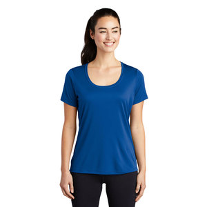 Camisetas Casuales de Verano para Mujer, Cuello Redondo, Manga Corta, Color Azul - Product Image 1