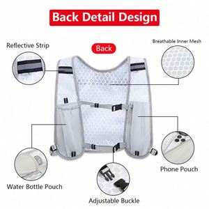 Hydration Vest & <b>Backpack</b> 12-Pack Polyester Multifunction Promotional Use Drink Bag - Product Image 4