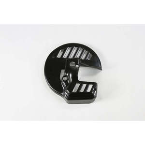 Per Honda CR 500 1989-1994 coperchio disco freno nero nuovo acciaio e materiale plastico - Product Image 1