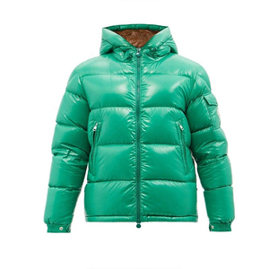 Chaqueta Acolchada de Invierno para Hombre, con Capucha, Impermeable, Ecológica, con Relleno de Burbujas, Chaqueta Acolchada para Exteriores de Alta Calidad - Product Image 1