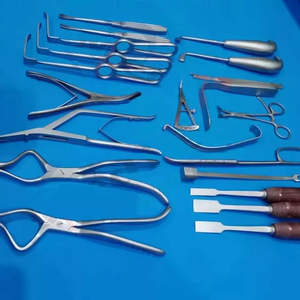 ชุดเครื่องมือผ่าตัดบนใบหน้าของ Maxillofacial ชุดอุปกรณ์ผ่าตัดทำจากสเตนเลสเยอรมันคู่มือคลาสที่ได้รับการรับรองจาก CE - Product Image 4