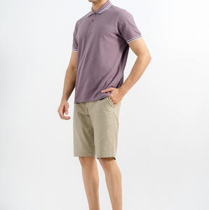 Vente en gros de t-shirts pour hommes de haute qualité, 220 g/m², mode, écologiques, manches courtes, coton et polyester, séchage rapide, respirants, décontractés - Product Image 2