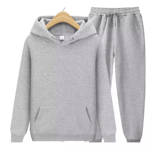 Ensemble de sweat à capuche en coton et polyester pour homme et femme, de haute qualité - Product Image 2