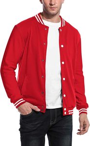 Wholesale Custom Latest Designs Long Sleeve Baseball Varsity <b>Jacket</b> Men Women Plain Blank Varsity Letterman <b>Jackets</b> - Product Image 6