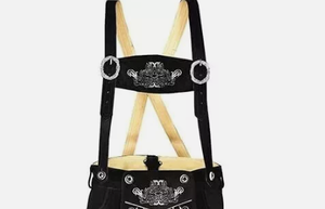 Shorts Lederhosen pour hommes, costume traditionnel allemand, shorts Lederhosen bavarois de haute qualité, shorts en daim de chèvre pour hommes - Product Image 6