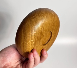 Plato de cuenco de madera de alta calidad, cuenco de madera decorativo, inauguración de la casa gratis para uso en fiesta de boda con tamaño y logotipo personalizados - Product Image 2
