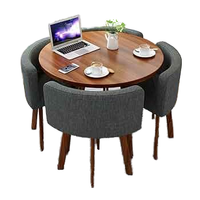 Ensemble de table à manger de luxe moderne Mobilier de salon avec tables en bois Chaises prêtes pour l'exportation depuis le Vietnam