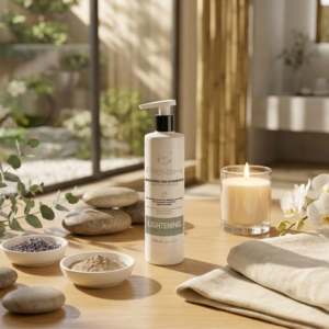 Mascarilla Facial de Lujo RELAXPERIENCE 100ml con Ácido Mandélico, Macadamia, Aguacate, Rosa Mosqueta y Manteca de Karité, Aclarante, para Todo Tipo de Piel, OEM ODM - Product Image 1