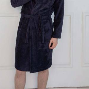 Abrigos de Albornoz Premium para hombre, elegantes y acogedores, ideales para el uso diario y la comodidad del spa - Product Image 4