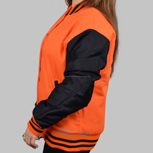 Chaqueta de algodón 100% para hombre, chaquetas de sarga orgánica para hombre, chaquetas informales para hombre, chaquetas universitarias de algodón de sarga sostenible - Product Image 4