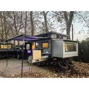 Remolque Camper todoterreno de lujo 4x4 para uso doméstico Caravana móvil para una experiencia de campamento lujosa - Product Image 4