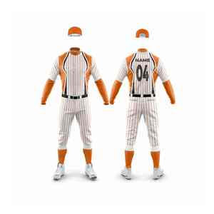 Conjunto de camiseta y uniforme de béisbol personalizado, ropa deportiva de equipo personalizada, ajuste Atlético transpirable para hombres, mujeres, jóvenes y adultos - Product Image 1