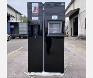 Refrigerador Doméstico con Dispensador de Agua y Máquina de Hielo, Sin Escarcha, Enfriamiento por Aire, Refrigerador de Dos Puertas, Ahorro de Energía, 550L - Product Image 2