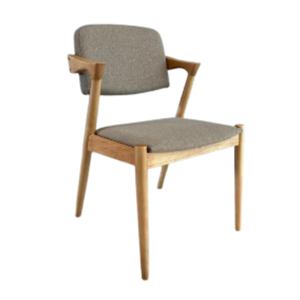 Sillas de Comedor Modernas para Jardín y Parque, con Madera de Teca y Cojines de Espuma Afelpada, Ecológicas y Duraderas - Product Image 1