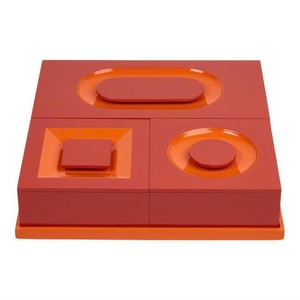 Boîte en bois laqué de luxe Boîte cadeau pour bijoux Ensemble de 4 articles Boîte en laque Mdf Vietnam Logo couleur personnalisé - Product Image 1