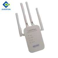 LB-LINK d'extension de gamme à Gain élevé AC1200 répéteur sans fil double bande haute puissance BL-RE1200 2.4GHz et 5GHz