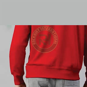 Sweat-shirt ample en coton lourd, vêtements de rue, fabricant, pull-over doux, sweat-shirt de jogging uni lourd - Product Image 6