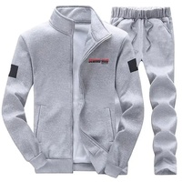 Yüksek Kaliteli Pamuklu, Nefes Alabilen, 340g, 2 Parça, Özel Tasarım, Unisex Spor Eşofman Takımı, Erkek Spor Giyim, Eşofman Altı Üstü Takım