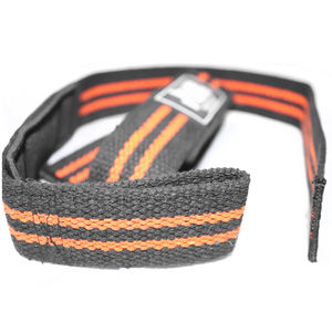 21.5\" Length 1.5\" Cotton Wrist <b>Straps</b> with Breathable Padded Neoprene Soft Supportive Wrist Pads Lift <b>Straps</b> - Product Image 4