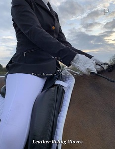 Gants d'équitation en cuir pour hommes de qualité supérieure Gants de style confortable Gants d'extérieur souples parfaits pour un usage quotidien - Product Image 6