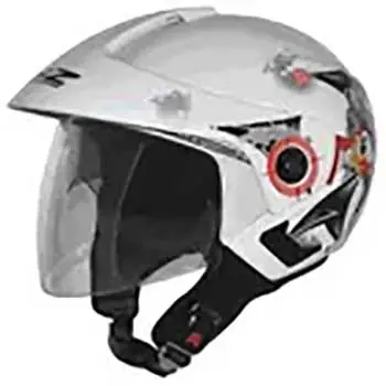 LEIDEN Casque intégral rabattable Capacetes Motorcycle Custom avec interphone sans fil Bt