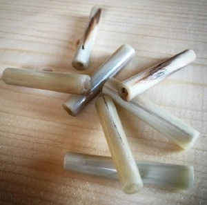 Meilleure qualité prix usine rouleau de corne de buffle fait à la main de haute qualité naturel corne de boeuf de buffle rouleau poignée de l'Inde agate - Product Image 4