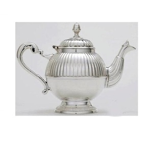 Tetera de Metal con Diseño Grabado para Té y Café, Tetera Artesanal para Mesa de Cocina, Tetera, Venta de Fábrica - Product Image 6