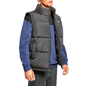 Nuevo Chaleco Acolchado Sin Mangas para Hombre, Personalizado, para Invierno, Cálido, Ecológico, Cortavientos, con Cuello Alto, Relleno de Poliéster - Product Image 1